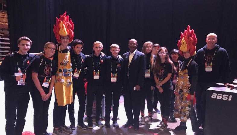 Next Generation STEM Scientists and Engineers Competes at *FIRST* Robotics Festival of Champions