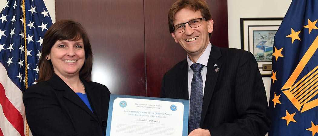 Dr. Polcawich recognized for outstanding and distinguished accomplishments in the piezoelectric microelectromechanical systems field