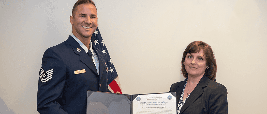 Air Force Technical Sergeant Honored as DoW STEM Advocate