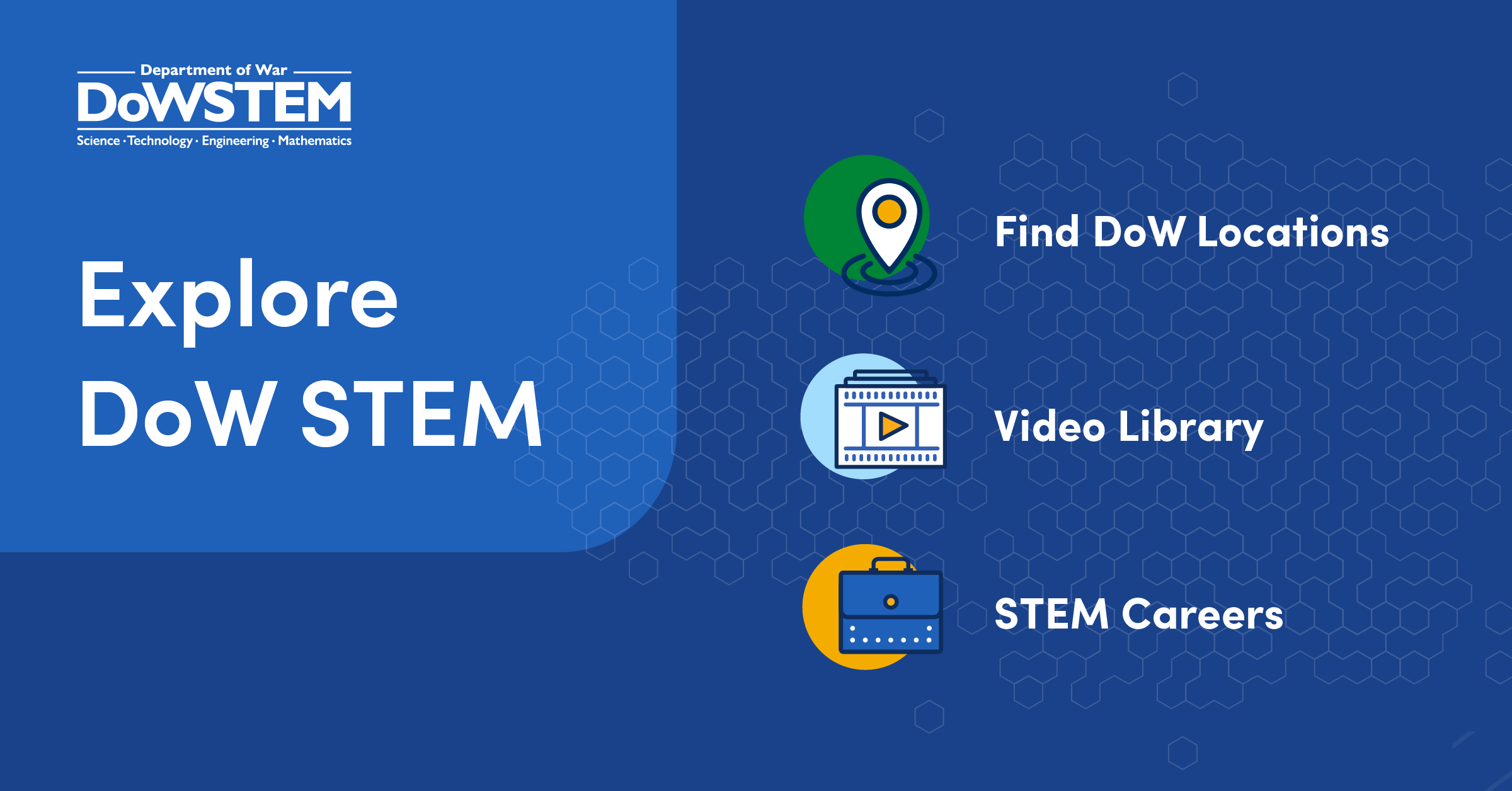 Stratton Ridge Dow STEM Careers | DoW STEM